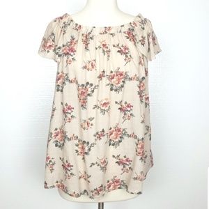 143 Story by Line Up Off Shoulder Floral Top